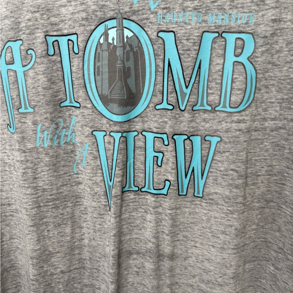 Disney XL Haunted Mansion “A Tomb With A View” T-Shirt - Picture 2 of 5
